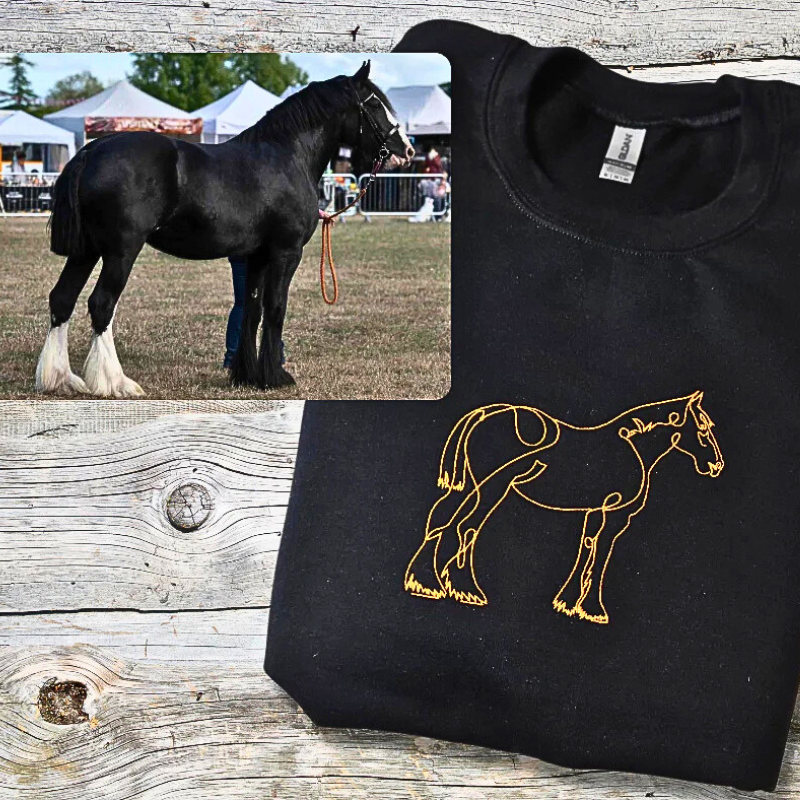 Personalizirana majica z dolgimi rokavi z obrisom ljubljenčka