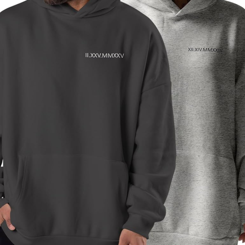 Personaliziran pulover s kapuco za pare